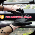 SRSAFETY 13G Knitted Cut Resistant Glove With PU Palm Coating/ Cut Resistant safety gloves/PU Coated HHPE Cut-Resistant Gloves